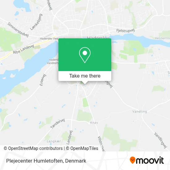 Plejecenter Humletoften map