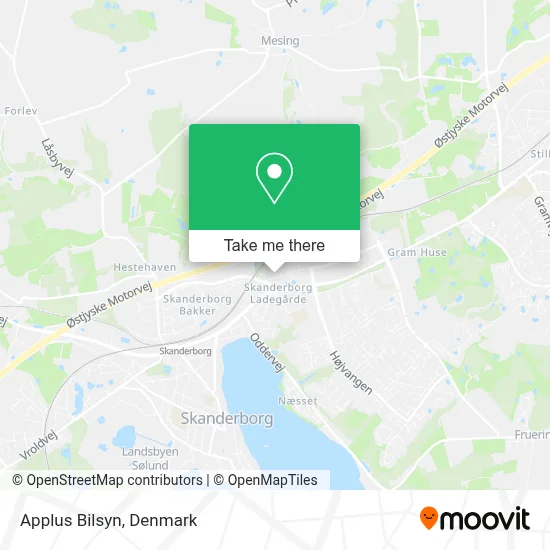 Applus Bilsyn map