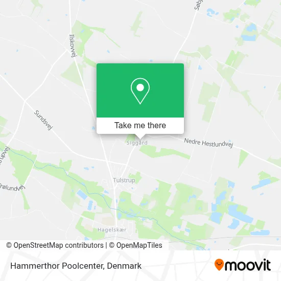Hammerthor Poolcenter map