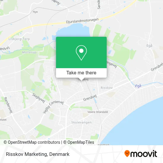 Risskov Marketing map