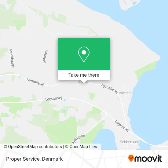Proper Service map