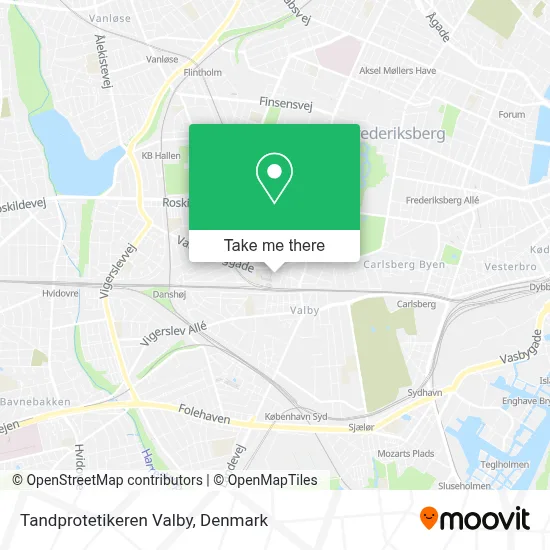 Tandprotetikeren Valby map