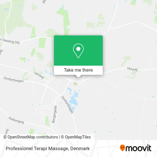 Professionel Terapi Massage map