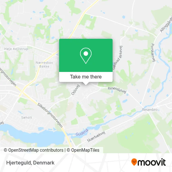 Hjerteguld map