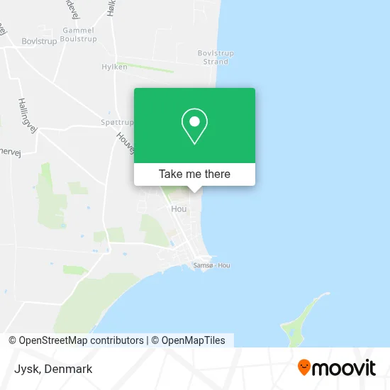 Jysk map