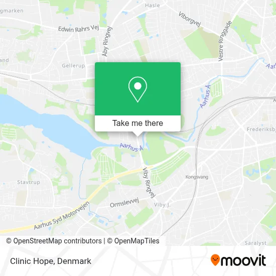 Clinic Hope map