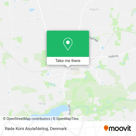 Røde Kors Asylafdeling map