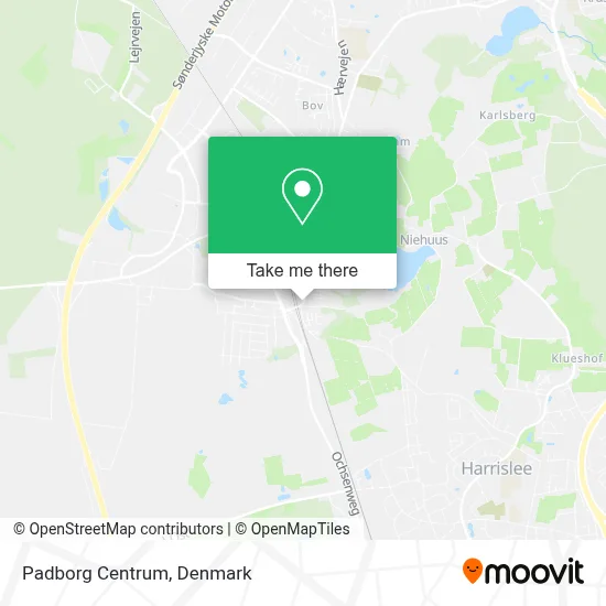 Padborg Centrum map