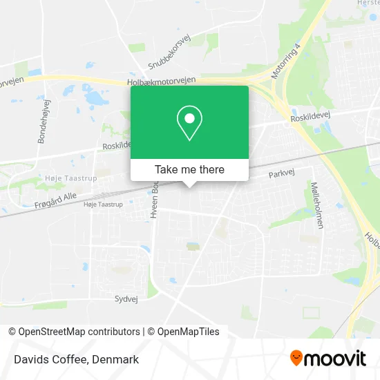 Davids Coffee map