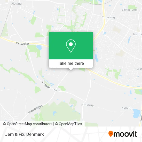 Jem & Fix map