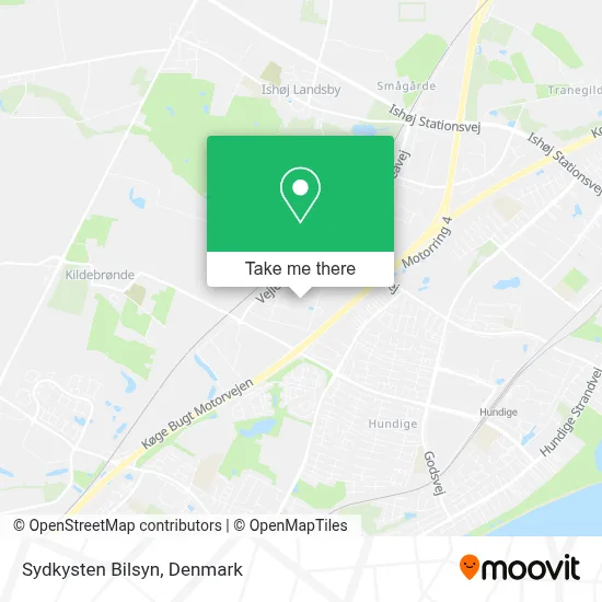 Sydkysten Bilsyn map