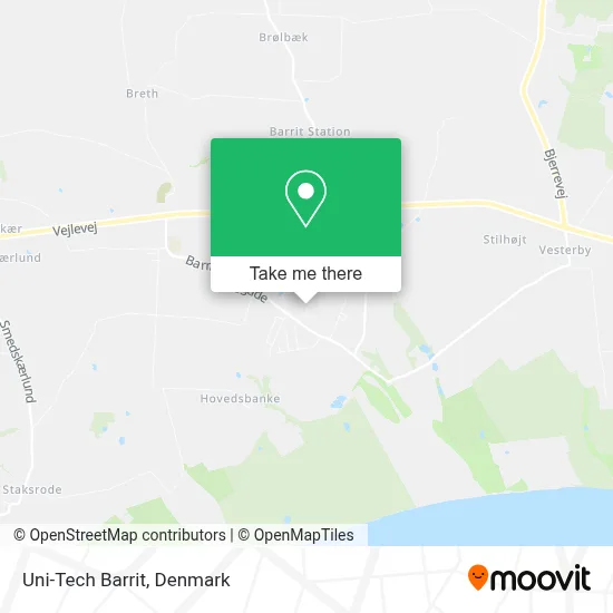 Uni-Tech Barrit map