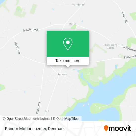 Ranum Motionscenter map