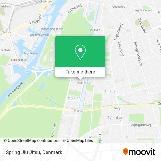 Spring Jiu Jitsu map