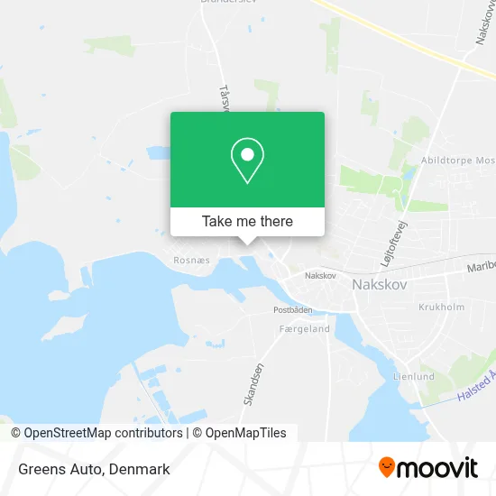 Greens Auto map