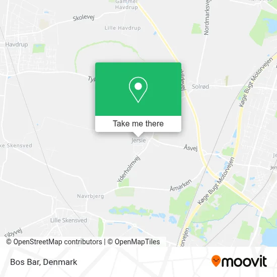 Bos Bar map