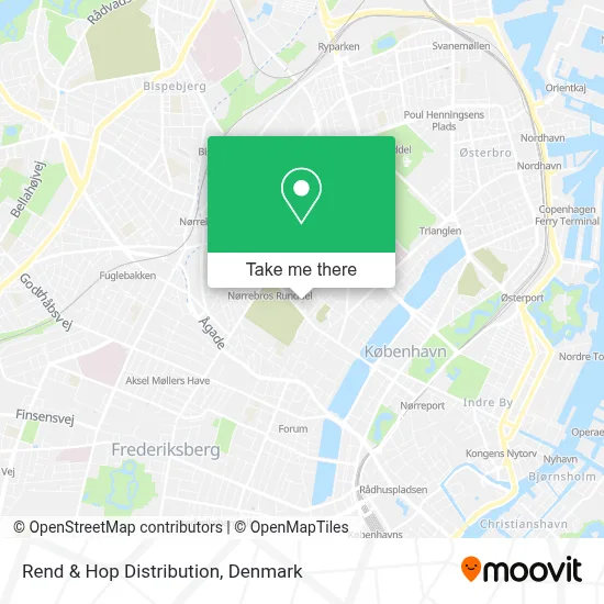 Rend & Hop Distribution map