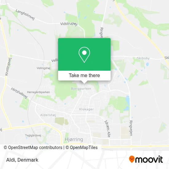 Aldi map