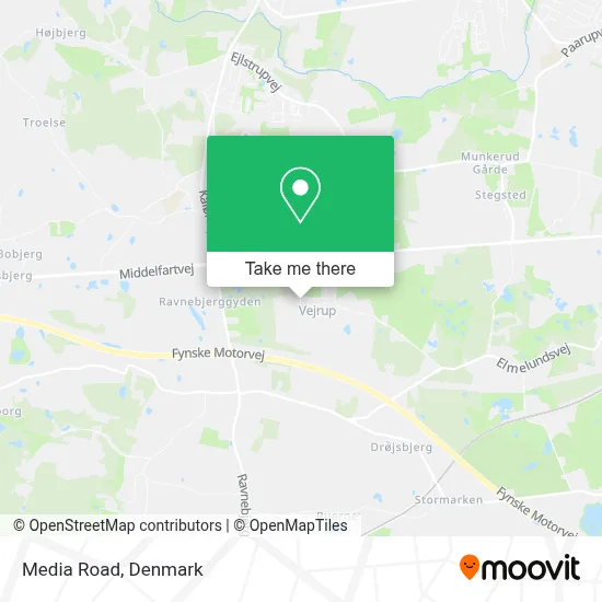 Via Media map