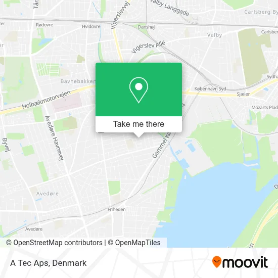 A Tec Aps map