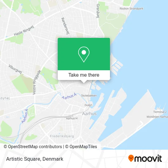 Artistic Square map