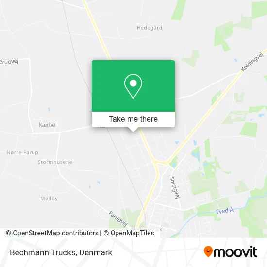 Bechmann Trucks map