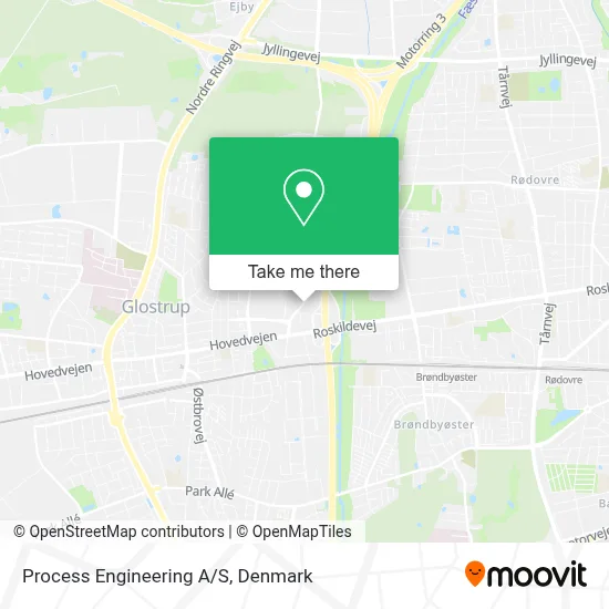 Process Engineering A/S map
