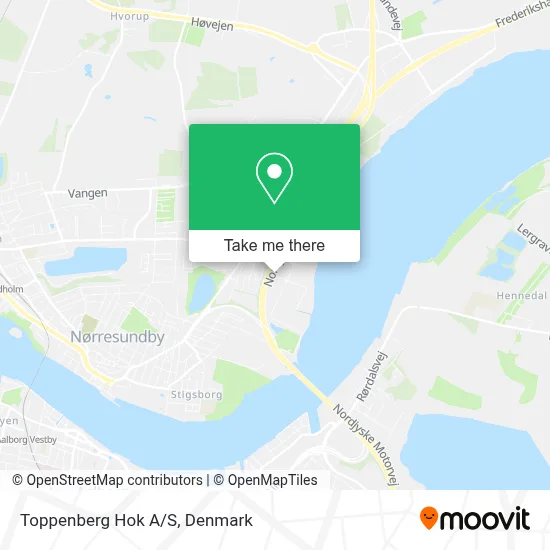 Toppenberg Hok A/S map