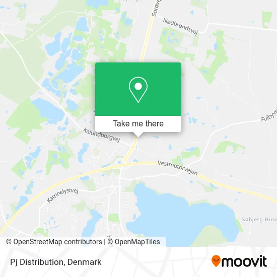 Pj Distribution map