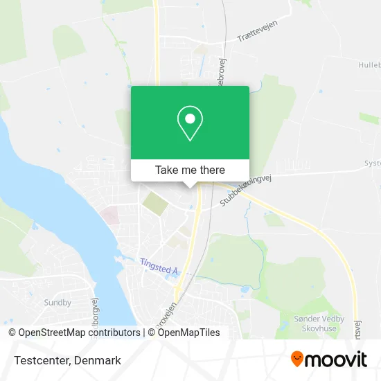 Testcenter map