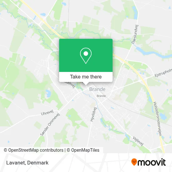 Lavanet map