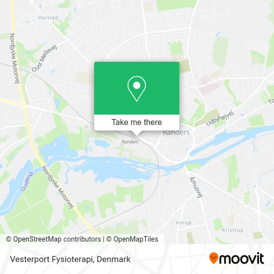 Vesterport Fysioterapi map