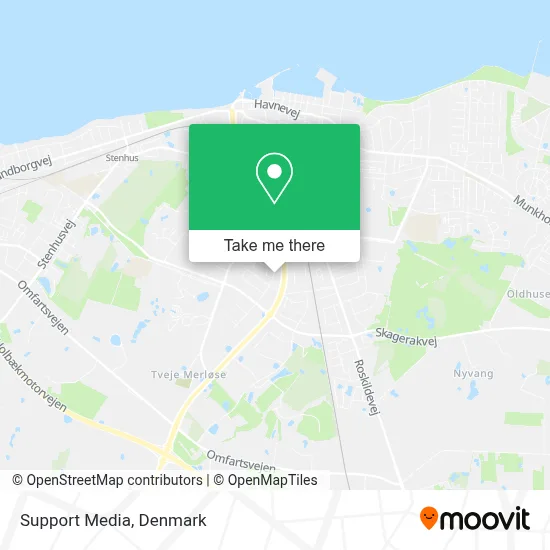 Support Media map