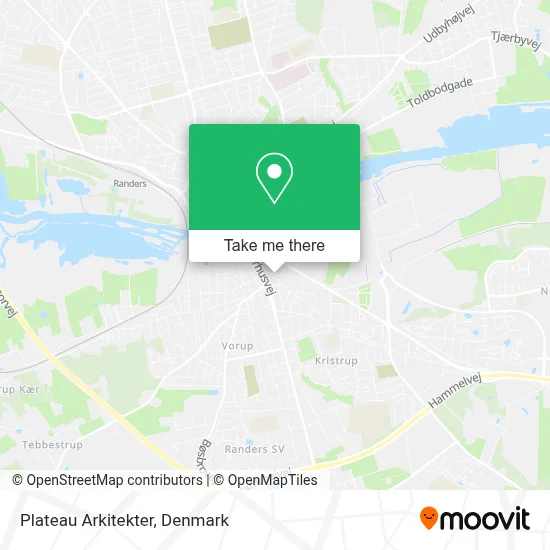 Plateau Arkitekter map