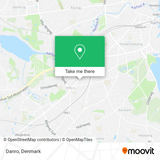 Danro map