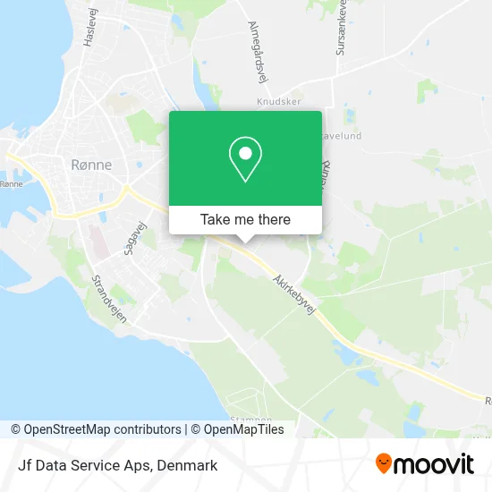 Jf Data Service Aps map