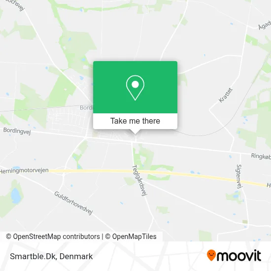 Smartble.Dk map