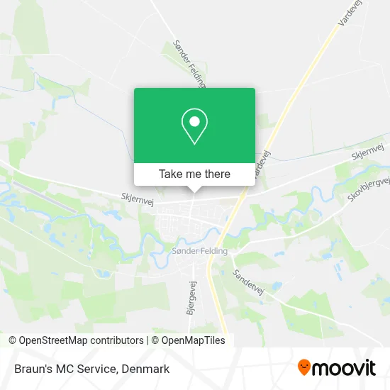 Braun's MC Service map