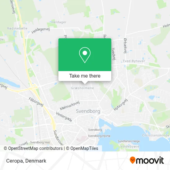 Ceropa map
