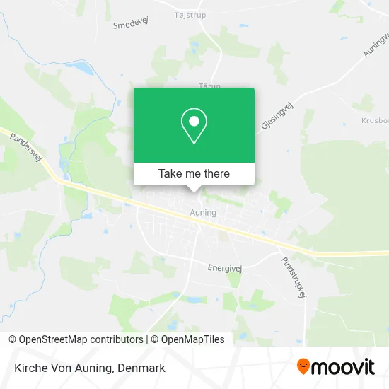 Kirche Von Auning map