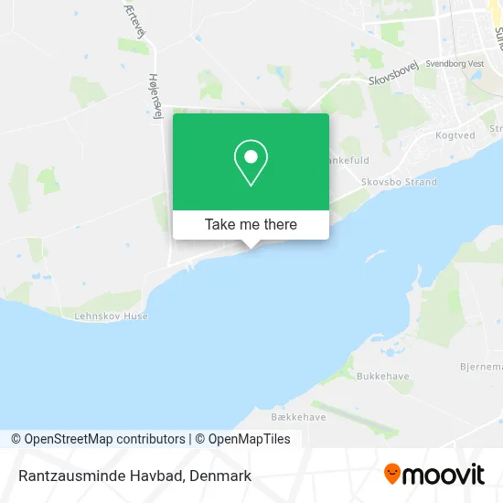 Rantzausminde Havbad map