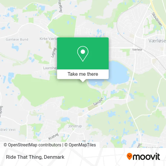 Ride That Thing map