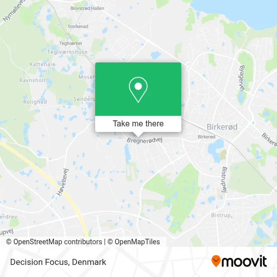 Decision Focus map
