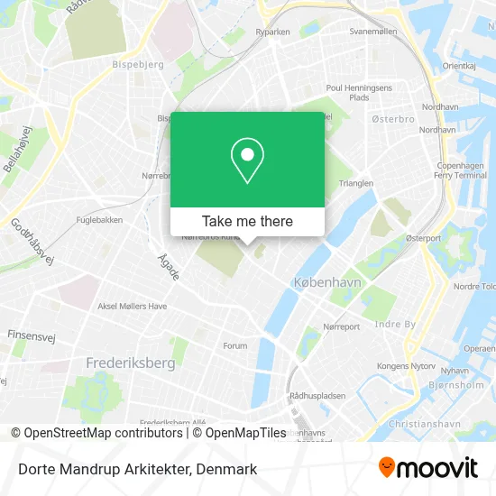 Dorte Mandrup Arkitekter map