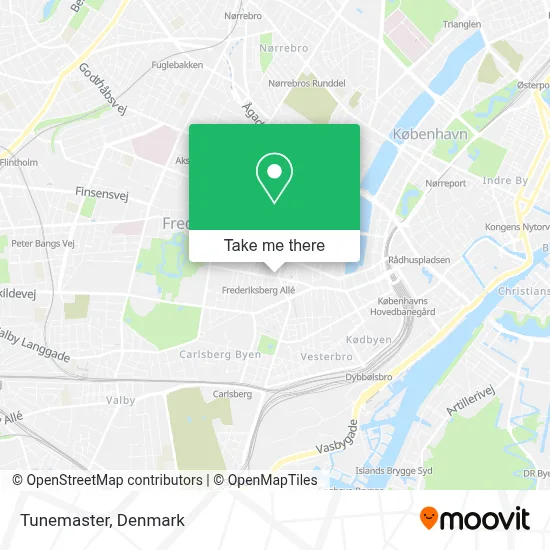 Tunemaster map