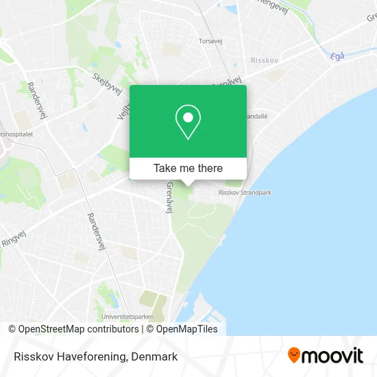 Risskov Haveforening map