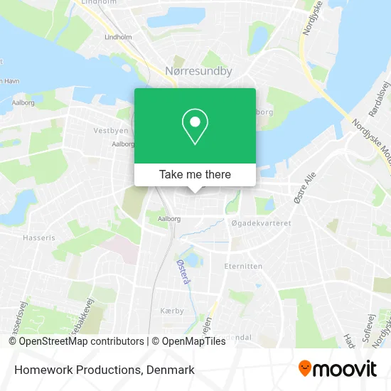 Homework Productions map
