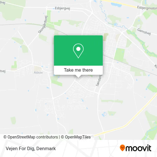 Vejen For Dig map