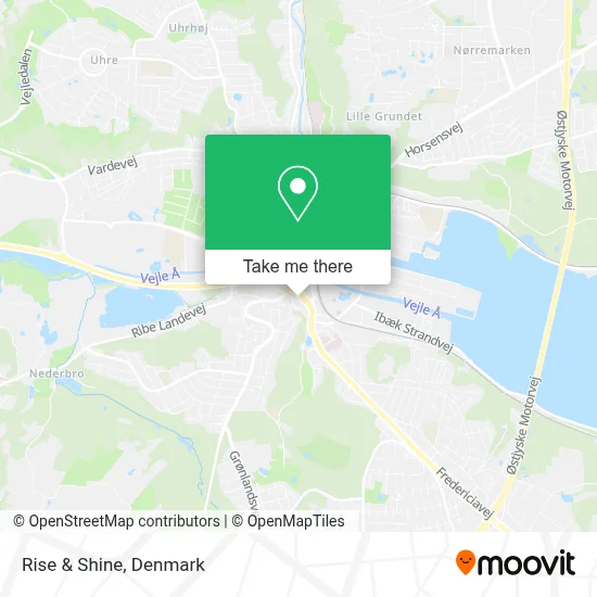 Rise & Shine map
