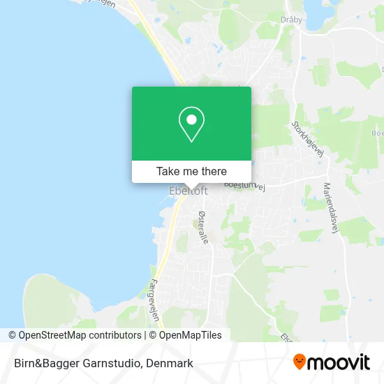 Birn&Bagger Garnstudio map